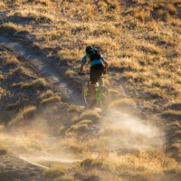 image of a mountain biker